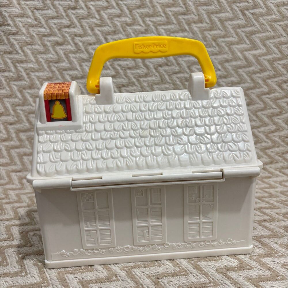 Fisher Price Little People School House Lunch Box Case - Picture 4 of 10